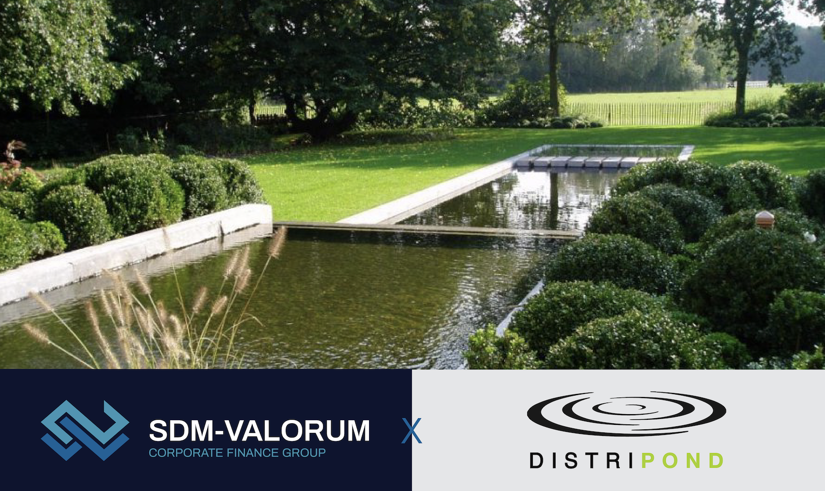 SDM begeleidt na Smart Deal nu ook succesvol de overname van Distri Pond door Nordic Waterproofing.