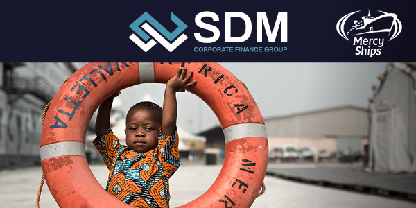 SDM, partner van het Mercy Ships Charity Diner
